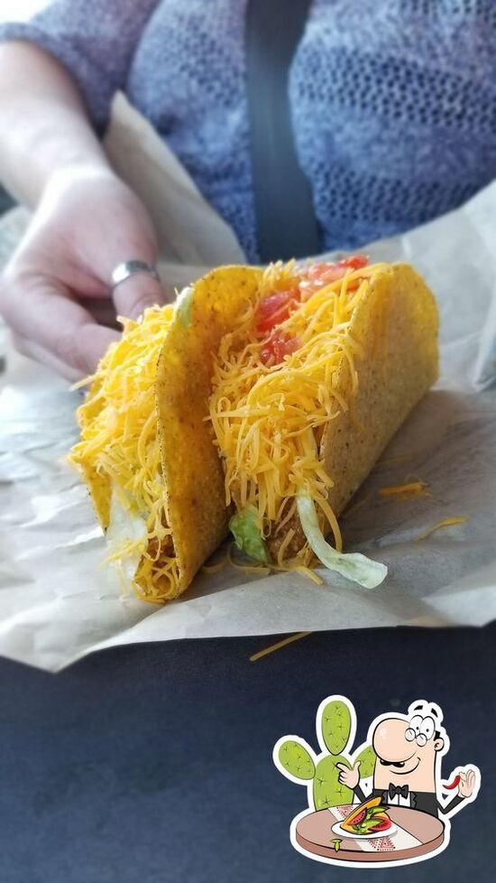 Menu at Del Taco fast food, Lake Havasu City