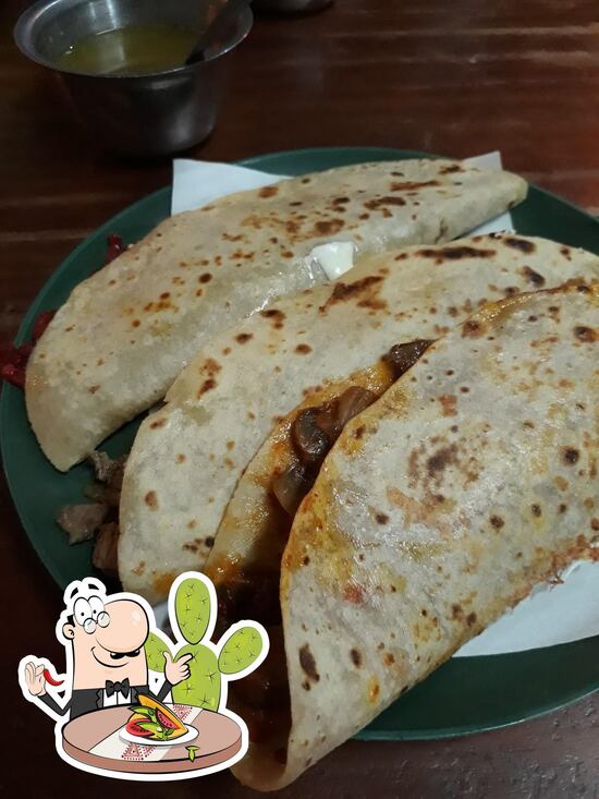 Menu at Quesadillas Hidalguenses restaurant, Coatzacoalcos