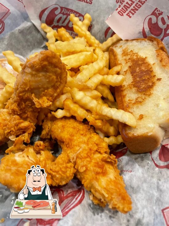 Menu at Raising Cane's Chicken Fingers restaurant, Noblesville
