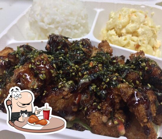 Menu at Tamura's Express, Wailuku
