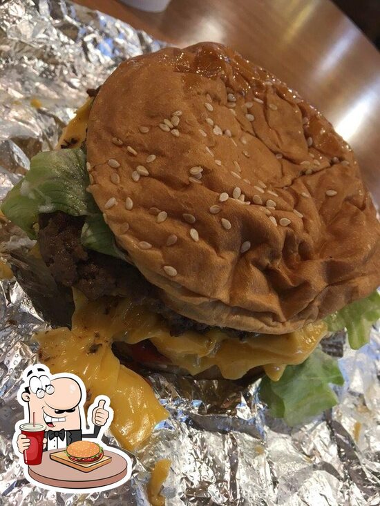 Menu at Five Guys Westfield Stratford fast food, London, Westfield