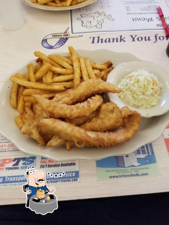 Menu at Brother's Fish House restaurant, Port Charlotte