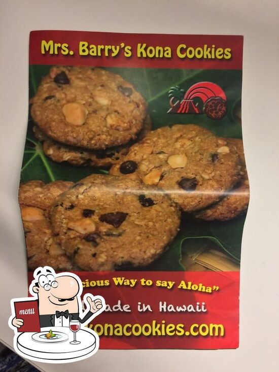 Mrs. Barry's Kona Cookies, Kailua Carta del restaurante y opiniones