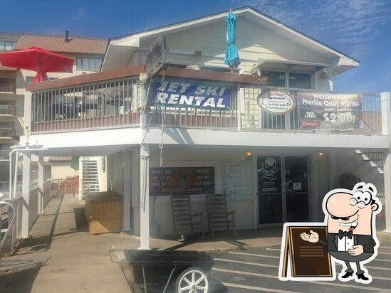 Menu at Marlin Quay Marina pub & bar, Murrells Inlet