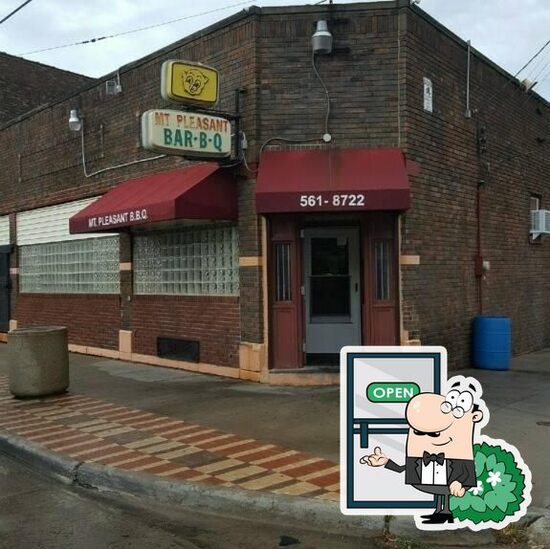Carta de Mount Pleasant BBQ, Cleveland