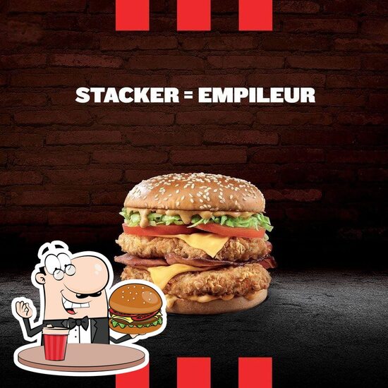 Menu au KFC Dijon Ikea fast food, Dijon