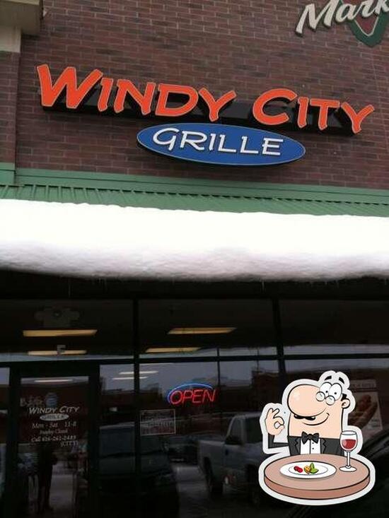 Menu at Windy City Grille restaurant, Wyoming