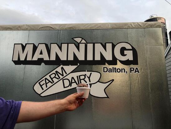 Manning's Ice Cream & Milk in Archbald - Restaurant reviews