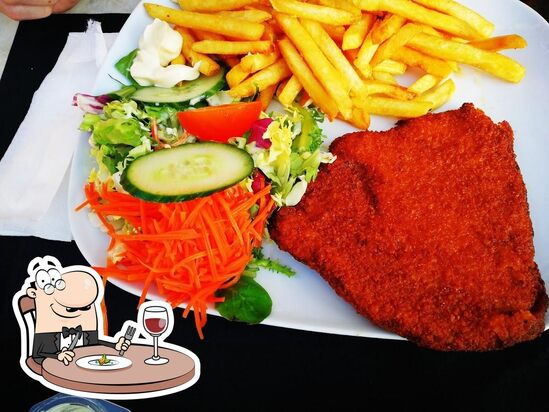 Speisekarte von Café de la Place Larochette, Fels