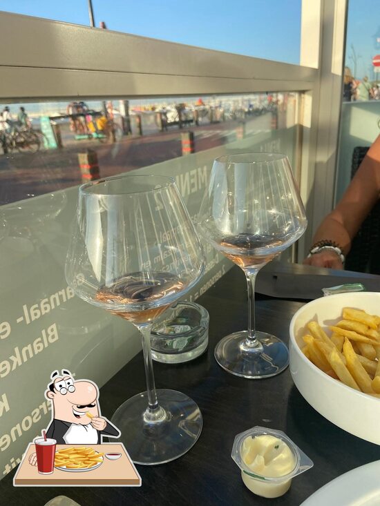 Menu at Bistro De La Mer, Blankenberge