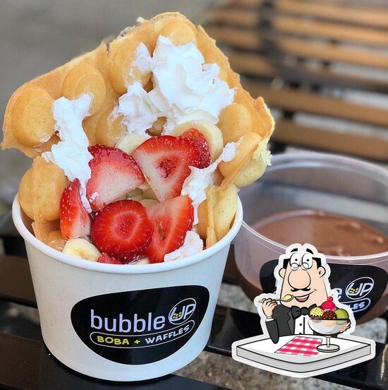 Bubble Up Boba And Waffles PQ in San Diego Restaurant menu and reviews
