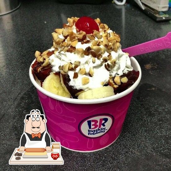 Single scoop in a tub . - Picture of Baskin Robbins Colindale
