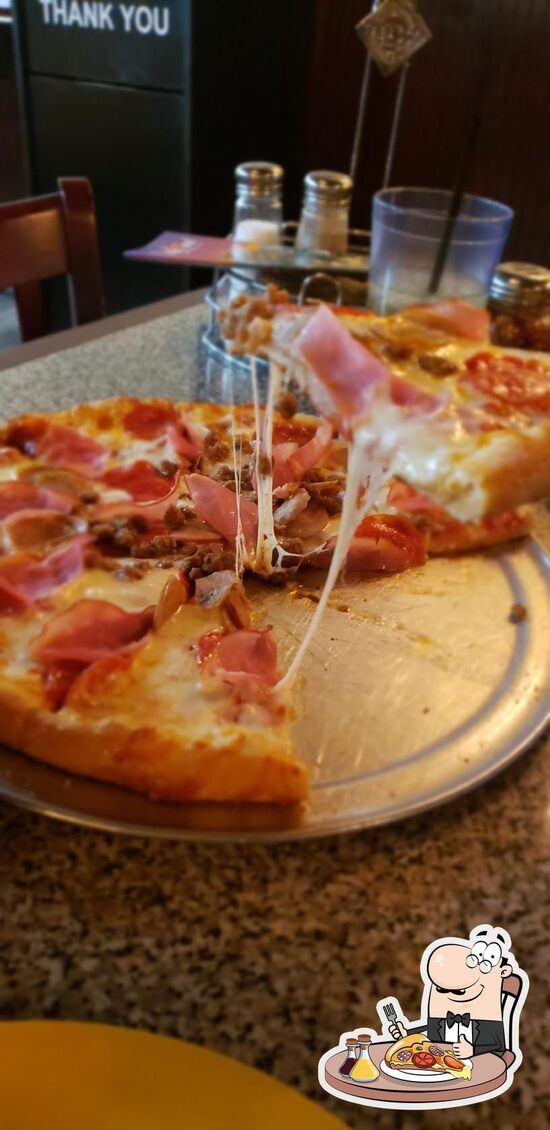 Menu of J. Del's Pizza pizzeria, Pigeon reviews and ratings