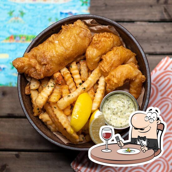 Menu at Sunset Beach Fish & Chips restaurant, Mission Viejo
