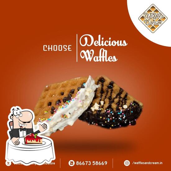 Waffles and Cream Namma Cafe KCT, Coimbatore