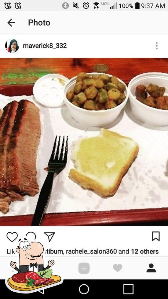 Smokin’ Joe`s Rib Ranch Rush Springs in Rush Springs Restaurant menu