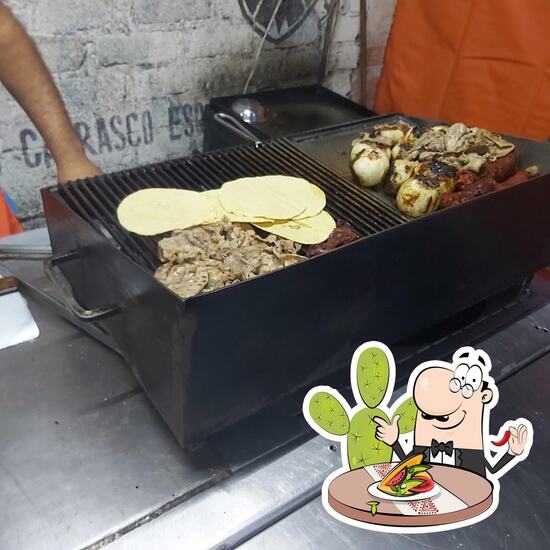 Tacos al carbon restaurant, Santa Catarina Yecahuitzotl, Hacienda Sta