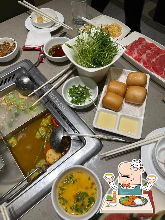 Menu at Haidilao Hot Pot restaurant, Ho Chi Minh City, Đ. Lê Thánh Tôn