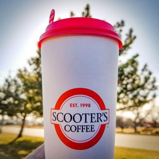 Menu at Scooter's Coffee, Liberal