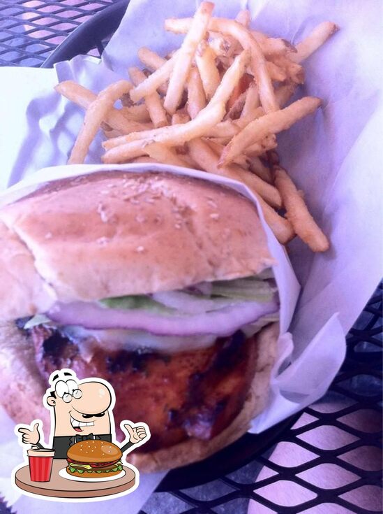 Menu at Betty Burgers restaurant, Santa Cruz, 505 Seabright Ave