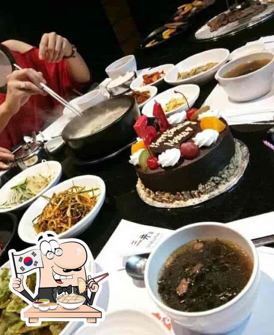 Menu at Samjung Korea BBQ, Jakarta