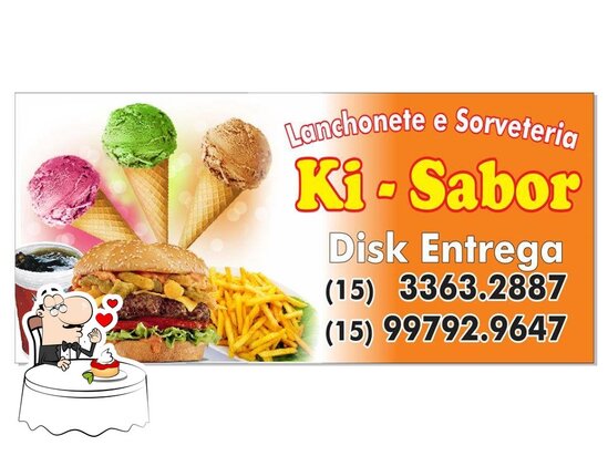 Menu At Ki Sabor Cafeteria Boituva