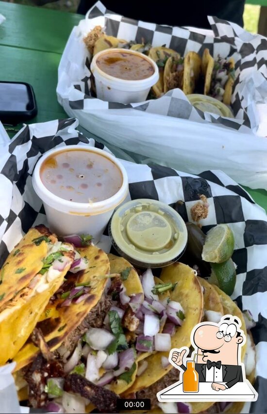 Menu at The Birria Queen (Food Truck) restaurant, Houston