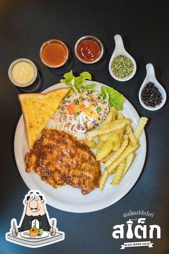 แบล็คเปปเปอร์สเต็ก สาขา 2 มีนบุรี Black Pepper Steak restaurant