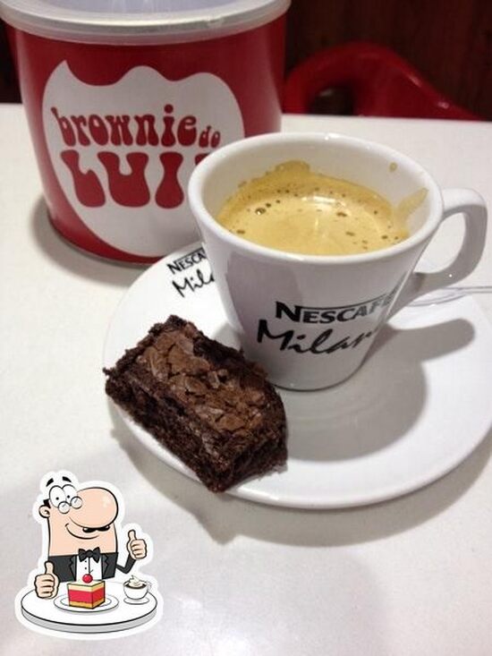 Brownie do Luiz sobremesas, Rio de Janeiro, Rua das Laranjeiras Menu