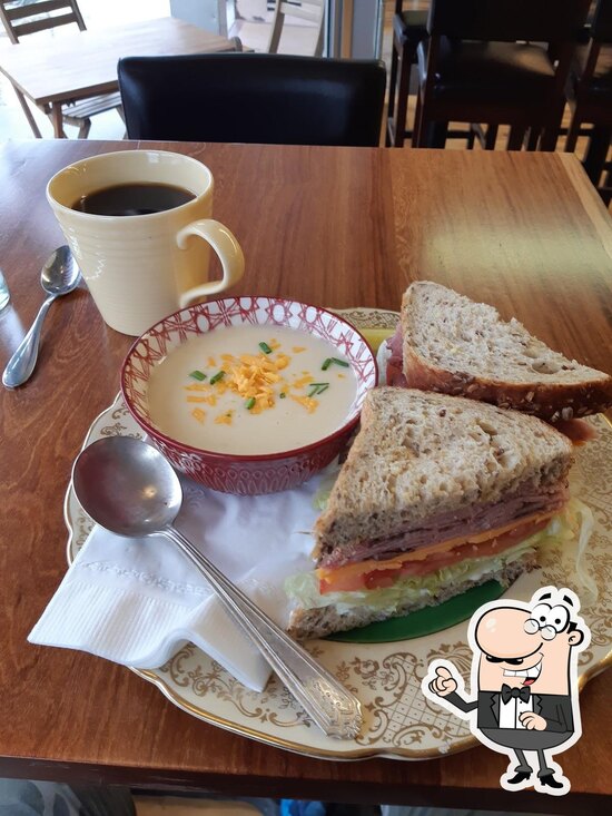 Menu at The Palette Cafe, Owen Sound
