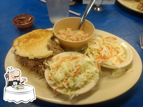 Menu At Roy's Bar-B-Que, Russellville