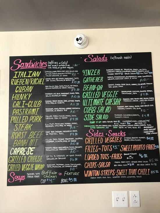 Menu at Kickstand Kitchen, LLC restaurant, Connellsville