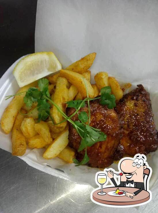 Menu at RANIS Fish Shop restaurant, Tongaat