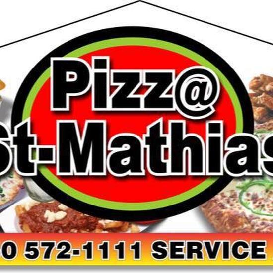 Carta de pizzería Saint Mathias Pizza, Richelieu