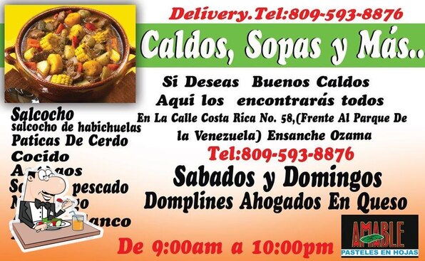 Caldos, Sopas Y Mas., Santo Domingo