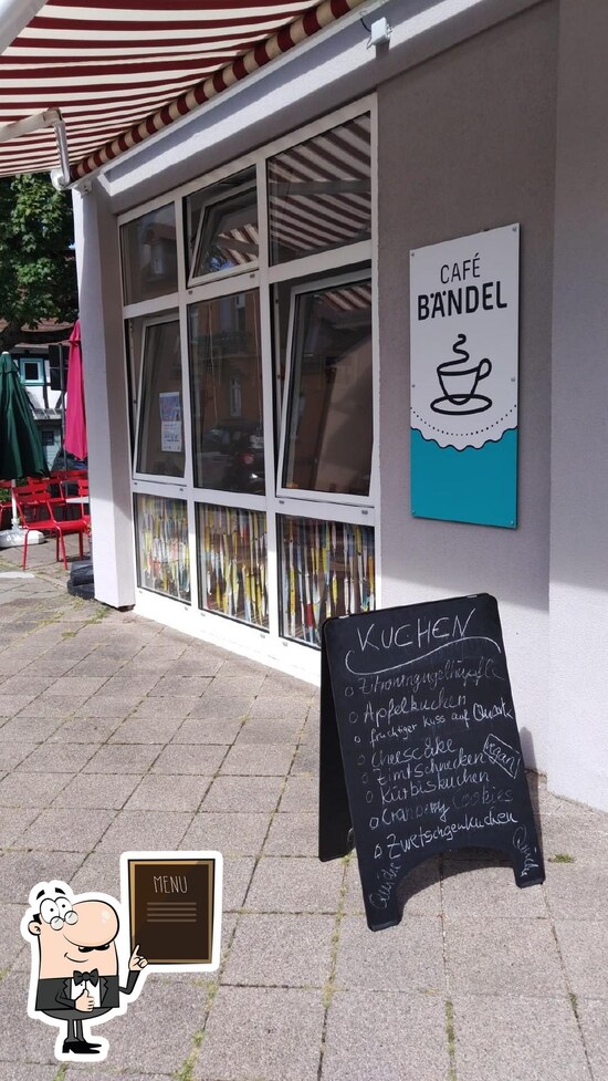 Menu at Cafe Bändel, Karlsruhe