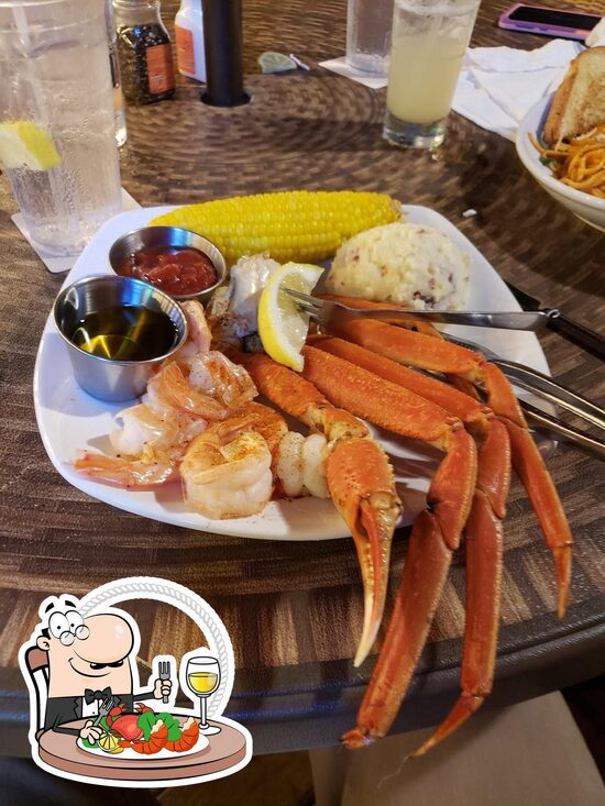 Menu at Charleston Crab House steakhouse, Charleston, 145 Wappoo Creek Dr