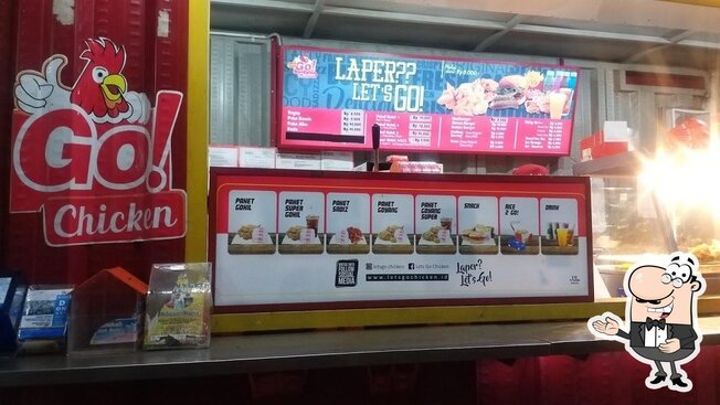 Menu at Let's Go Chicken restaurant, South Jakarta, Jl. Bendi Raya No.14