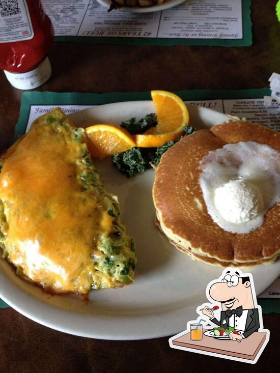 Menu at Lone Bull Pancake & Steak, Lake