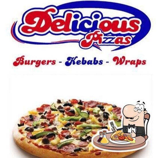 Menu at Delicious Pizza & kebab burnley pizzeria, Burnley