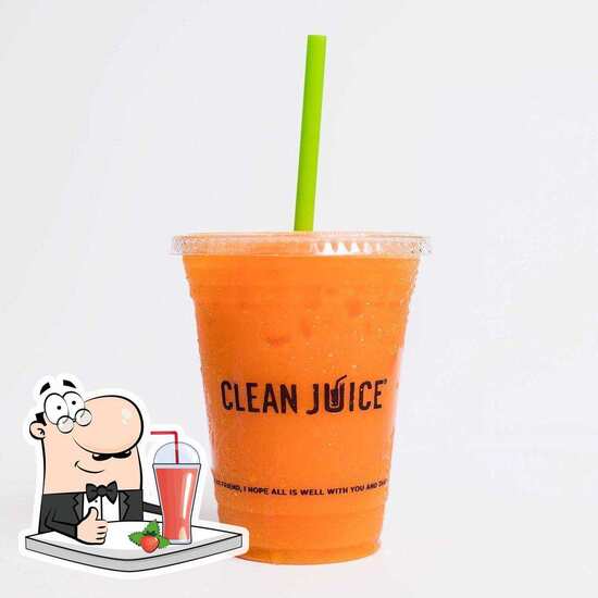 Menu at Clean Juice pub & bar, Houston, 126 Vintage Park Blvd N