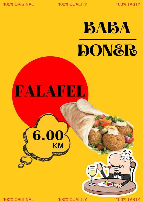 BABA DONER, Sarajevo - Speisekarte, Preise und Bewertungen