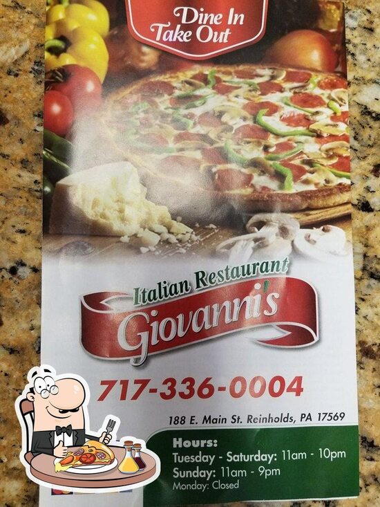 Giovanni's Italian Restaurant in Reinholds Restaurant reviews