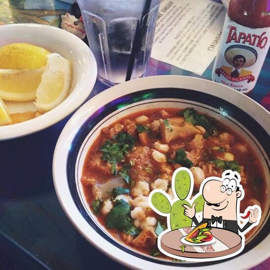 Menu at Fiesta Mexicana restaurant, Montebello, Whittier Blvd