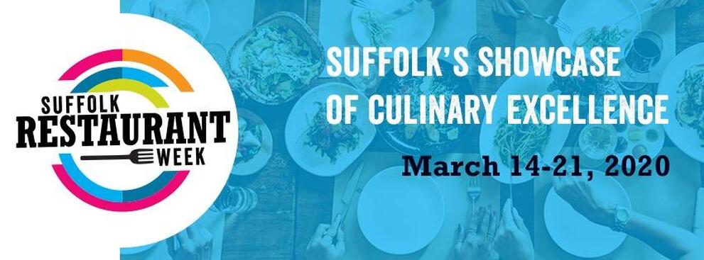 Menu at Suffolk Restaurant Week, Suffolk