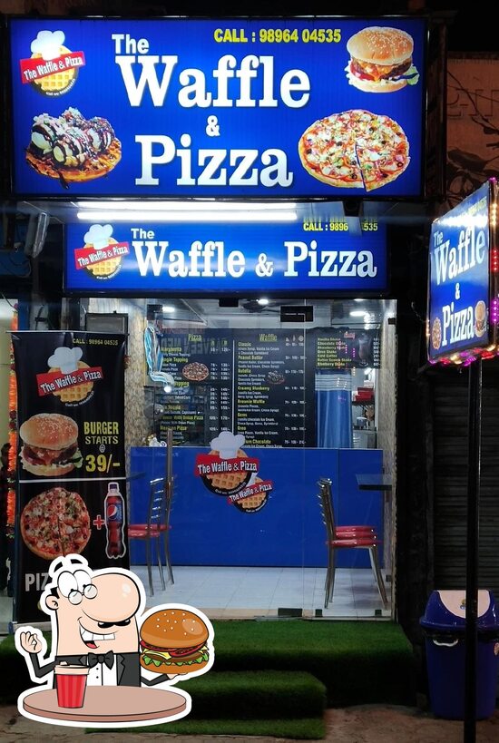 Menu at The Waffle & Pizza, Panipat
