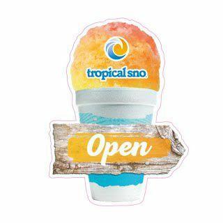 Menu at Tropical Sno Butler restaurant, Butler