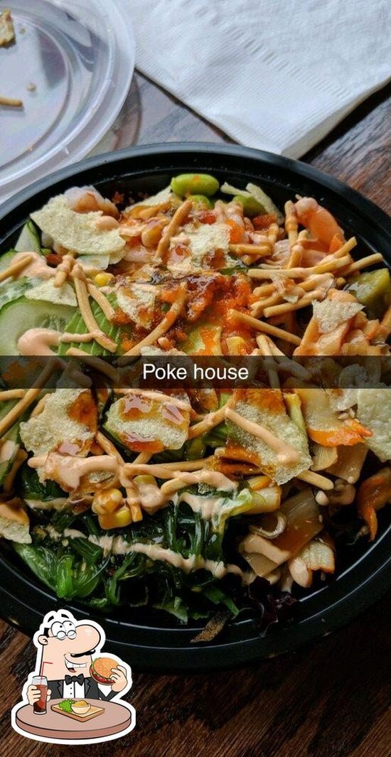 POKE HOUSE & TEA BAR in Saint Paul Restaurant menu and reviews