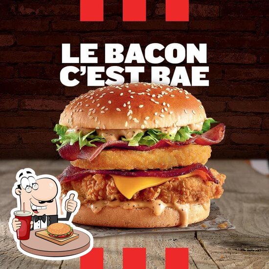 Menu at KFC Bordeaux Lac fast food, Bordeaux, Av. de Nontraste