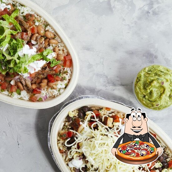 Menu at Chipotle Mexican Grill fast food, Daytona Beach, Cornerstone Blvd